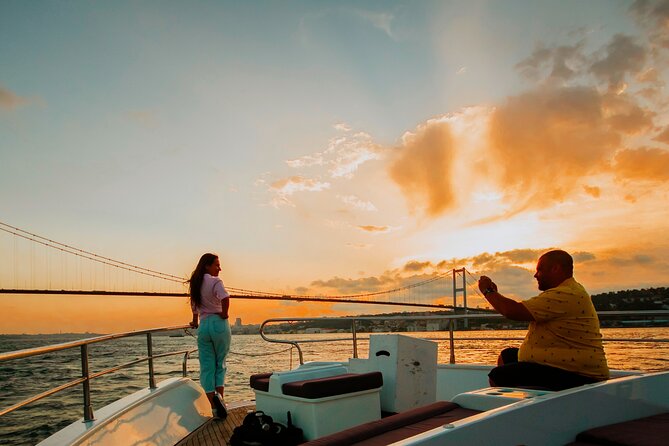Luxury Sunset Yacht Cruise on the Bosphorus – Refresh & Relax - Ortaköy and the Bosphorus Bridge lights: the part you’ll remember