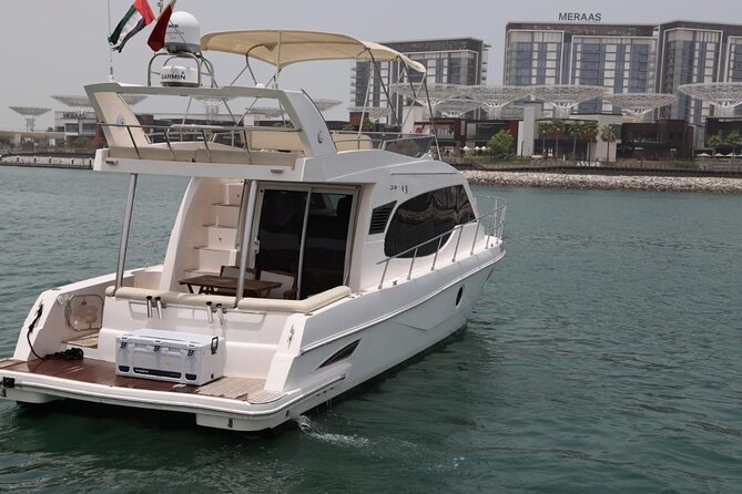 Luxury Yacht Charter : Dubai Marina, Atlantis The Palm & Burj Al Arab - Dubai Marina from the water: the views you can only get afloat