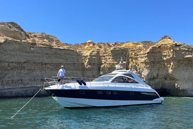 Luxury Yacht Rental with crew - Boarding at Vilamoura Watersports Centre: smooth start, easy logistics