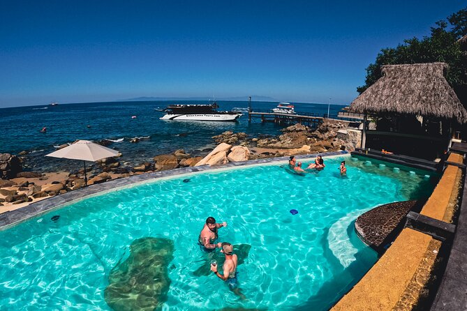 Mega Catamarans ALL INCLUSIVE Remote Paradise Beach Adventure - Quimixto Waterfalls stop: choose hike vs. ATV (cash)
