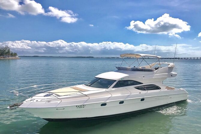 Miami 2 Hours Private Yacht Tour for 13 ppl on a 50 ft Yacht - The Route: Star Island, Miami Beach Marina, and the Miami River