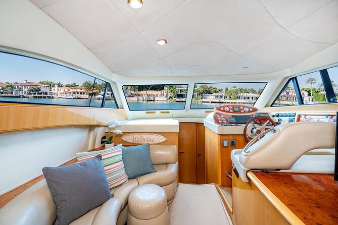 Miami 2 Hours Private Yacht Tour for 13 ppl on a 50 ft Yacht - The Legal/Operational Stuff You Need to Know (Bareboat Agreement)