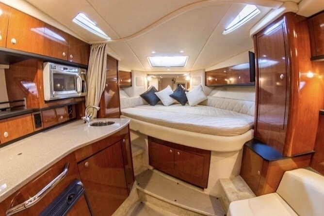 Miami Beach Boat Rental: Unforgettable On-Water Experiences - What You Really Get on Board: Cabin, Bathroom, and Cooling Down