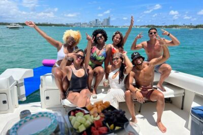 Miami Beach Luxury Yacht Adventure: Explore Stunning Coastline - Water time essentials: snorkeling gear and the Magic Carpet float mat