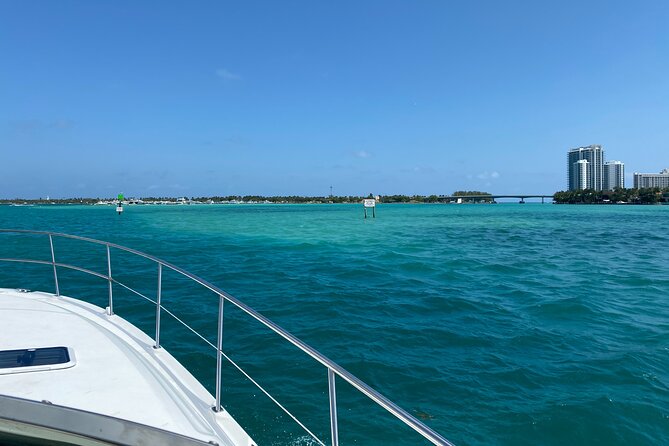 Miami Yacht Party – Discover Secret Spots w/ Captain & Drinks - Meeting at 10800 Collins Ave: Getting on Board Without Stress