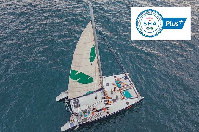OMBRE Yacht Cruise to Racha & Coral Islands - Promthep Cape at sunset: dinner plus DJ party energy
