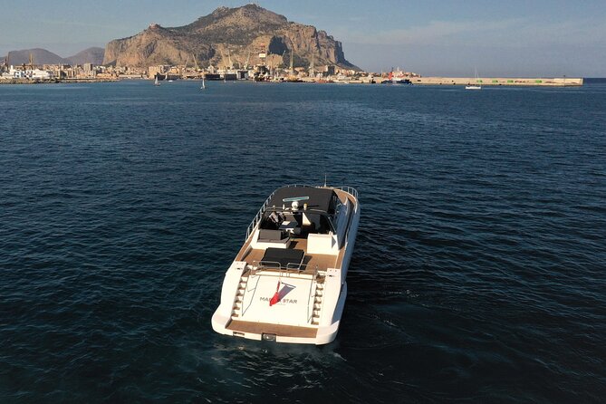 Palermo from the Sea : Luxury Trip between Crystalline Bays, BBQ and Relax - Stop 2: Mondello for Swimming, Sun Time, and Optional Fish BBQ