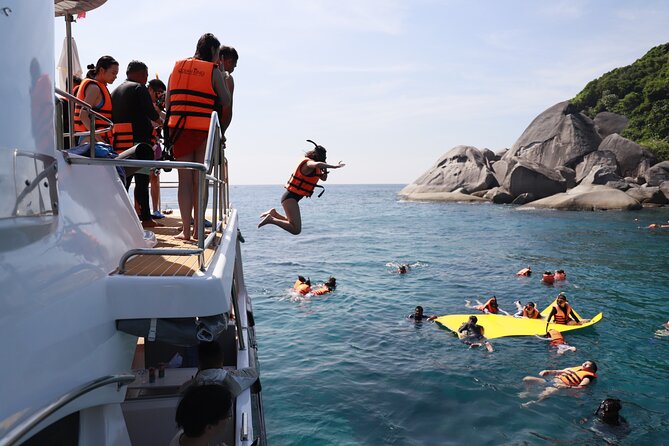 Phi Phi Island & Maiton Island Full Day Tour with Luxury Yacht - Ko Phi Phi Lee snorkeling: the short stop that matters
