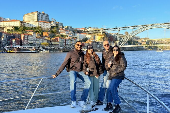 Porto: Luxury Yacht Cruise with Wine Tasting & Snacks - Crew Energy: From Alex and Diego to Andre and Adriano