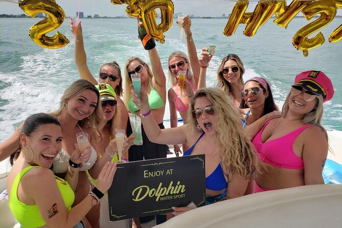 Premium Miami Yacht Tour Experience: Captain, Champagne & Party! - South Beach, Downtown, and Brickell from the water