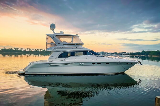 Private 3 Hour Sunset Cruise On A 50' Luxury Yacht With Captain - Captain Dan and Martha: The Local Touch That Changes the Mood
