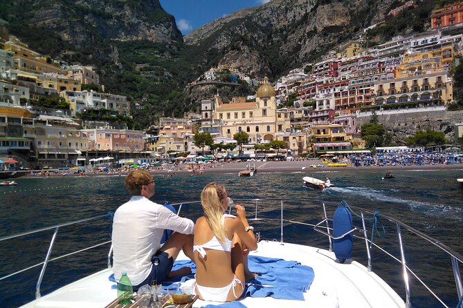 Private Cruise to Capri and Amalfi coast from Positano or Amalfi - yacht 40' - Nerano Stop: Swim Time and Lunch Options Along the Shore