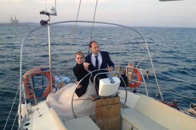 Private cruise with a sailing yacht Koursaros - On board Koursaros: food, drinks, snorkel gear, and comfort