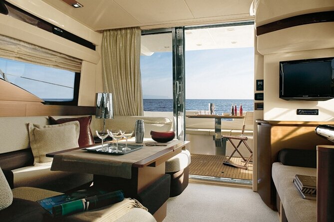 Private Motor Yacht Cruise with BBQ, Open Bar & Transfers - Red Beach: the photo stop that actually has a point