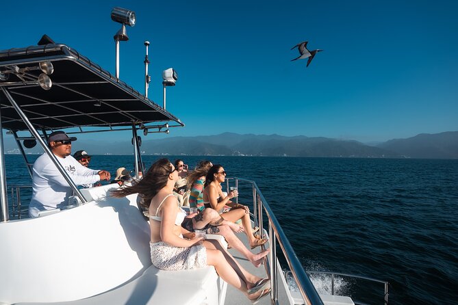 Private Yacht Charter Chica Fun 6 waterslides in Puerto Vallarta - Stop 1: Puerto Vallarta on a private route (customizable Bahia de Banderas)