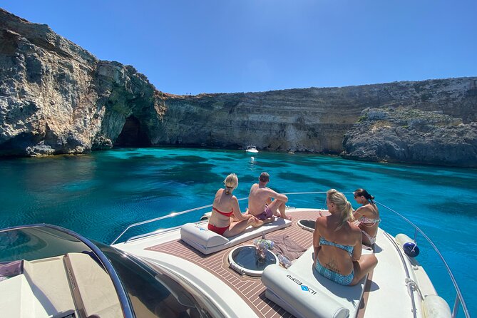 Private Yacht Charter in Malta, Gozo & Comino - Full Day - L-Aħrax and Smugglers Cave: the quick photo stop that actually matters