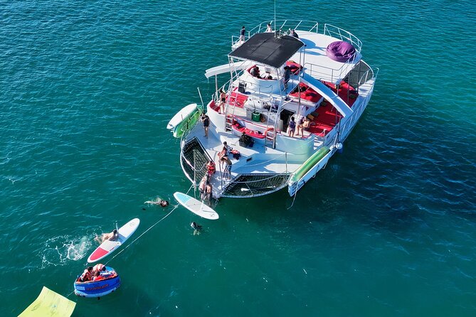 Private Yacht Charter on ChicaFun 1 Waterslides all inclusive - Coastal Cruise Near Puerto Vallarta: The Easy Part to Love