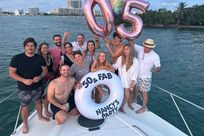 Private Yacht Cruise in Miami Beach - What You Get Onboard: Swim, Paddle, Sound, and Space