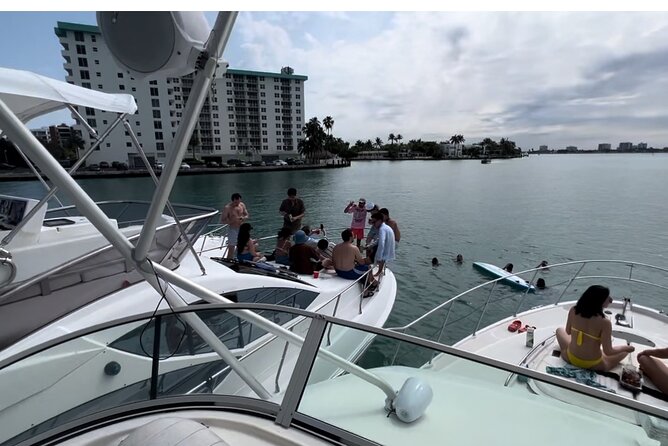 Private Yacht Cruise in Miami Beach - On-the-Water Comfort: How the Yacht Layout Helps