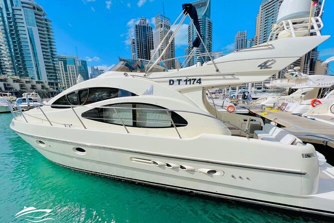 Private Yacht Experience From Dubai Marina - Boarding at Dubai Marina Walk and cruising the skyline on your terms