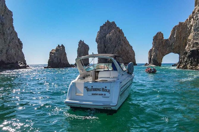 Private Yacht, Snorkeling or Sunset in Cabo San Lucas - Stop 2: Playa de los Amantes and the San Andres cave area