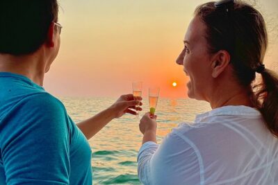 Puerto Vallarta: Luxury Yacht Sunset Cruise with Premium Open Bar - What’s included onboard: open bar, snacks, Wi‑Fi, music