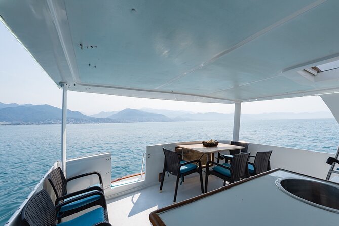 Puerto Vallarta Private Yacht Adventure 5 hours + 1 hour Free - Adventure Park Las Animas: seafood lunch time and easy beach vibes