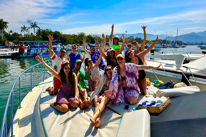 Puerto Vallarta Private Yacht Adventure 5 hours + 1 hour Free - Food, water, towels, and the beer-or-soda setup