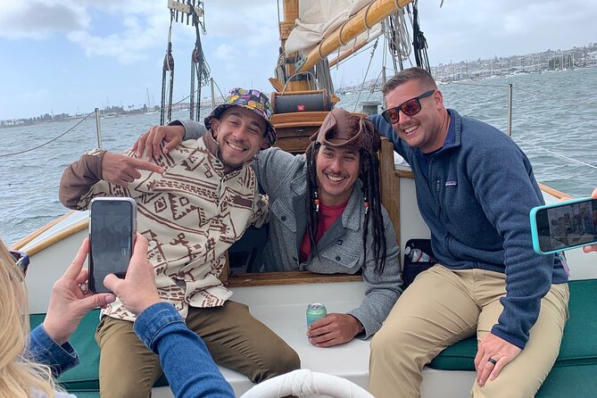 San Diego Sunset or Afternoon Sail on Classic Yacht - Sailing Under USS Midway’s Bow: When the Harbor Feels Big
