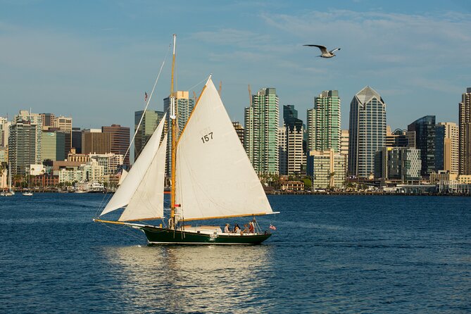 San Diego Sunset or Afternoon Sail on Classic Yacht - Seaport Village at Dusk: Shopping Energy, Harbor Views, and Dinner Mood