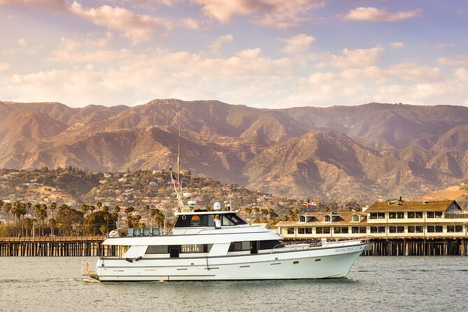 Santa Barbara Narrated Coastal Yacht Experience - The Narrated Part: Maritime Past Meets Marine Life