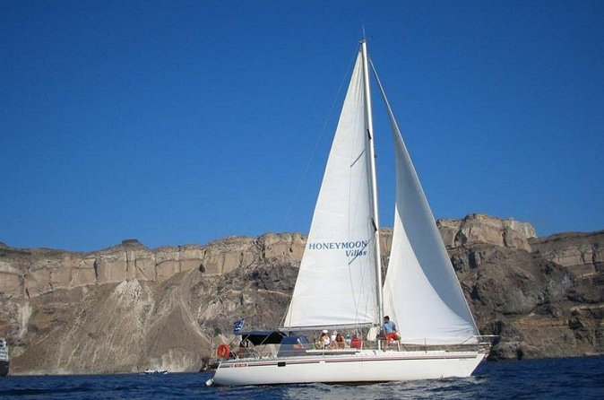 Santorini Oia: Private Sailing Yacht Cruise with Meal and Drinks - Value and price: $451.10 per person for private sailing with real extras