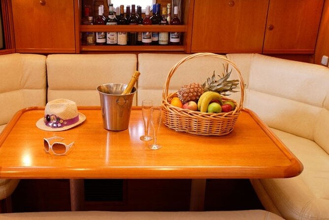 Santorini: Private Sailing Yacht Cruise with Meal and Drinks - Thirassia Lunch at a Traditional Tavern and a Calm Final Swim