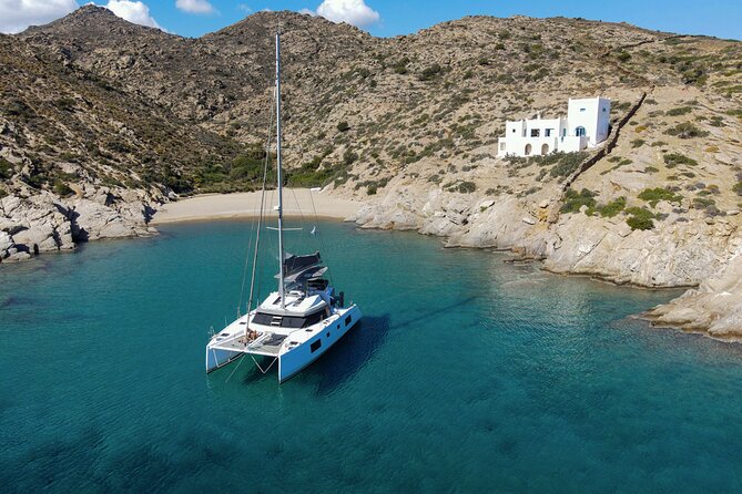 Santorini Private Tour Half-Day Sailing Platinum Catamaran Cruise - Pickup From Vlichada: Getting to the Boat Without Turning It Into a Mission