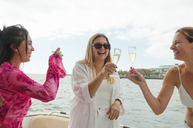 Shared Luxury Yacht Cruise with Champagne and Tapas - Meet the crew: small-boat service makes the difference