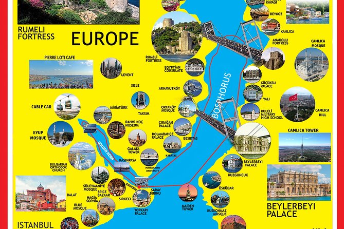 Short Bosphorus Cruise Tour With Hotel Pickup And Audio Guide - Audio guide in English: where you can actually hear it