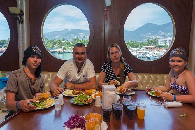 Side-Alanya: Pirate Yacht Tour (Legend Big Kral) with Lunch-Drink - Onboard Entertainment for Kids: Good Energy, Sometimes Loud