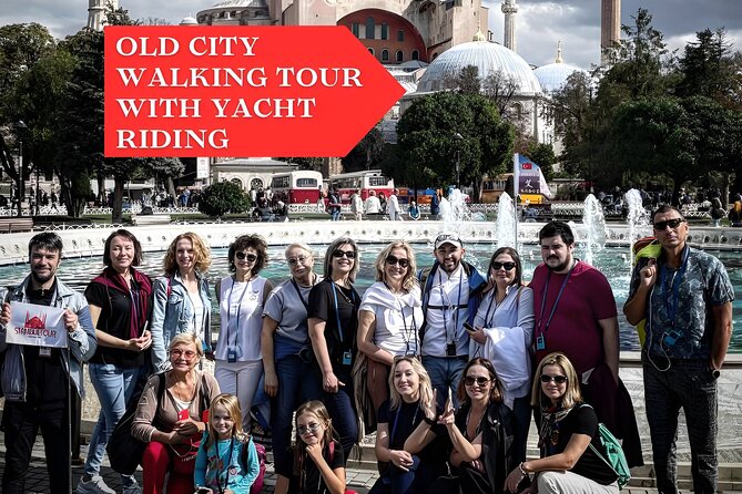 Skip line Old Town tour with Bosphorus Yacht Ride - A 5–6 Hour Old Town Walk Plus a Bosphorus Yacht Ride