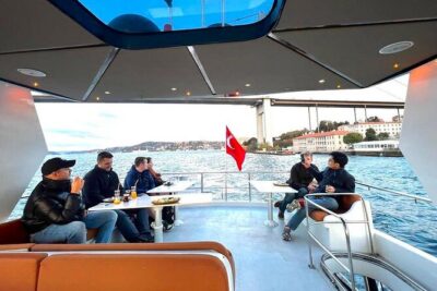 Small-Group 2 Hours Bosphorus Luxury Yacht Cruise in Istanbul - Ortaköy Mosque and the iconic pier-square look