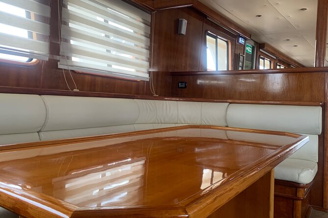 SUNSET LUXURY YACHT Protaras - HUGE slide - BBQ - 1 free drink - Cape Greco National Forest Park: pirate-era caves seen from the water