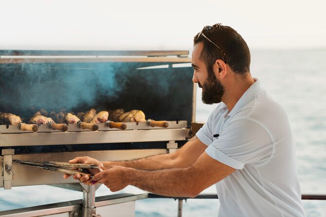 SUNSET LUXURY YACHT Protaras - HUGE slide - BBQ - 1 free drink - The sailing route: Cape Greco caves, Shark Mouth, and Lovers Bridge