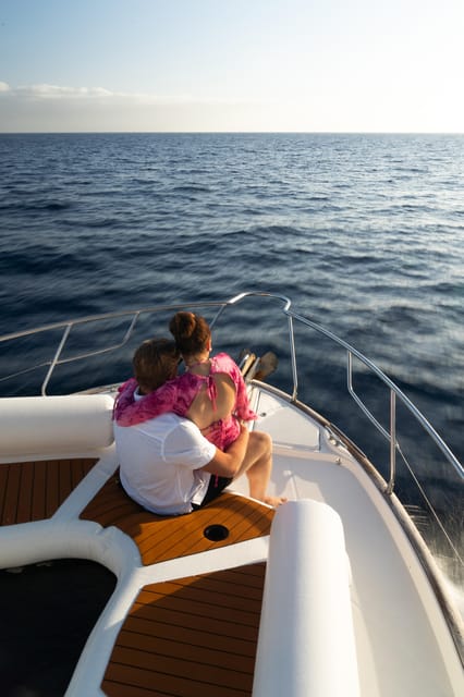 Tenerife: Private Luxury Yacht Sunset Cruise - Boarding the Beneteau Antares 42 at Puerto Colón