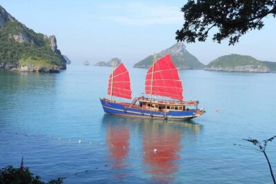 The Red Baron Luxury Yacht Cruise from Koh Samui with Return Transfer - Beach Pass-By Circuit: Lamai, Choeng Mon, Taling Ngam, and Lipa Noi