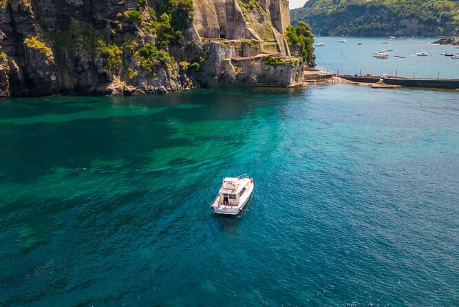 Tour of Ischia in Private Yacht - Maronti, fumaroles, and Cavascura thermal basins