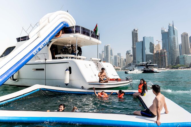 Yacht Cruise & Swimming, Snorkeling with Live B.B.Q Lunch - The short cruise to JBR Beach: what you’re really paying for