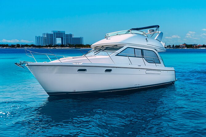 Yacht Meridian 40FT Best Private Rental in Cancun - When You Choose 1 or 2 Hours: It’s Yacht Time Only