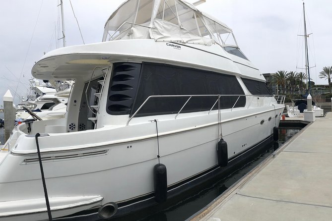 Yacht rental charter in Marina del Rey - 60' CARVER - The 4-Hour Cruise: How the Route Usually Works
