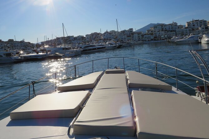 Yacht ride in Puerto Banús - Dolphins and Expectations: Beautiful Nature, No Promises