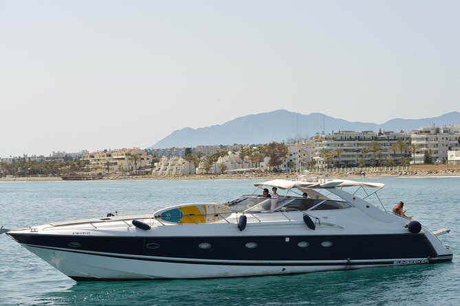 Yacht Ride on the Marbella Coast - Setting Sail from the Marina: Private Yacht Comfort, Real Value