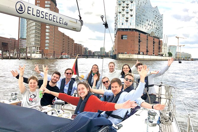 Yacht Sailing After Work Tour of Hamburg Harbor - “Beach of Hamburg” Stop: a softer side of the harbor
